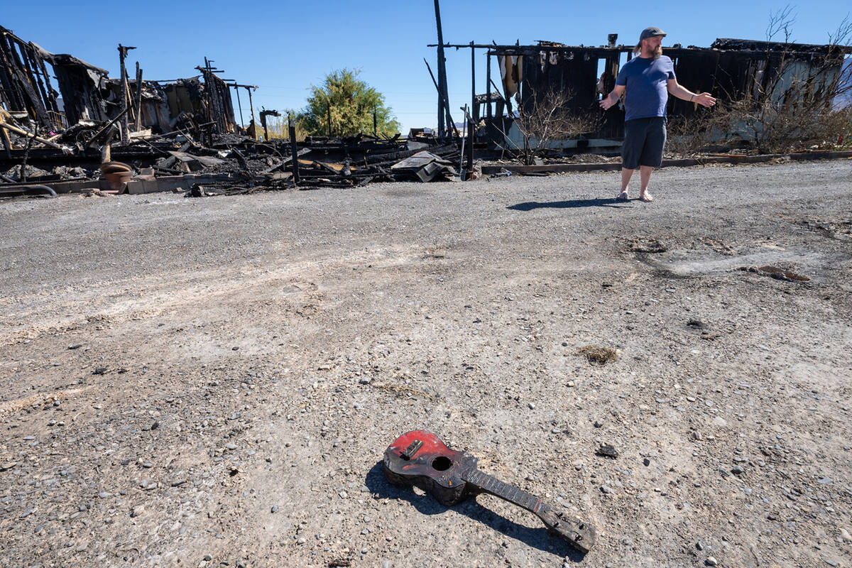 Jacob Pennell, who served 20 years in the Air Force, bought the home in 2021. He said living on ...