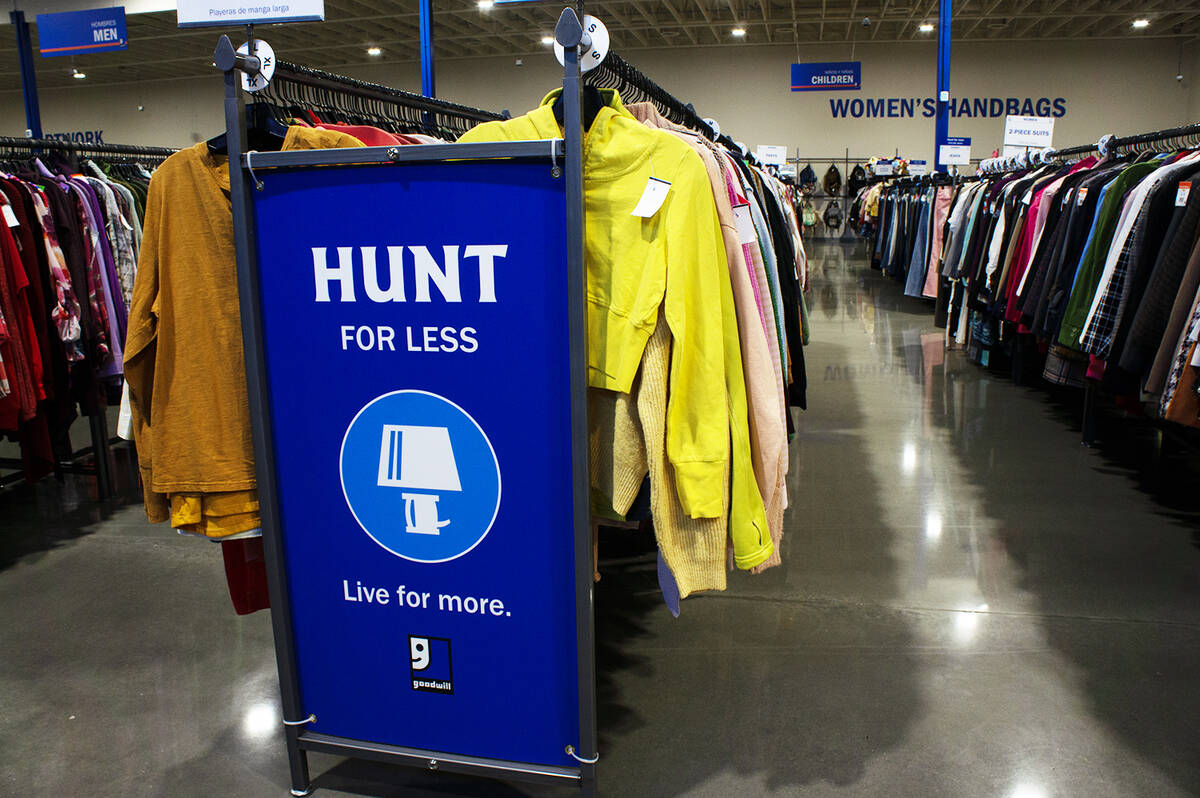 The new Goodwill in Pahrump has everything for fans of the retail store including men's clothin ...