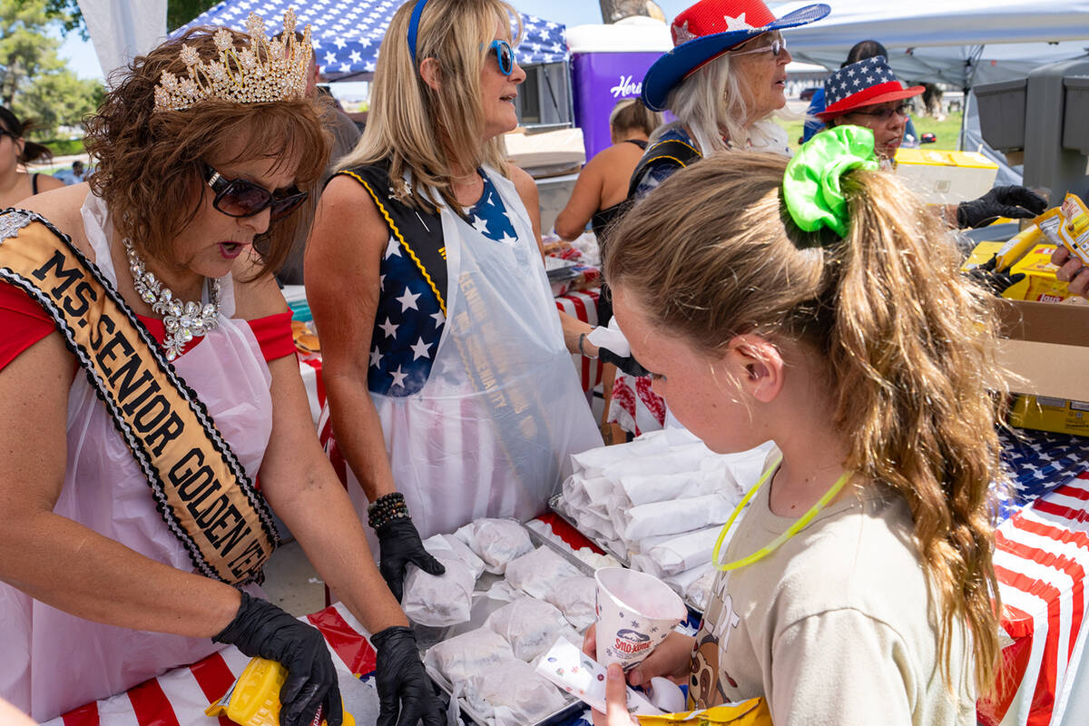 The 4th of July Family Fun Day included a free hotdog and hamburger lunch for all attendees, co ...