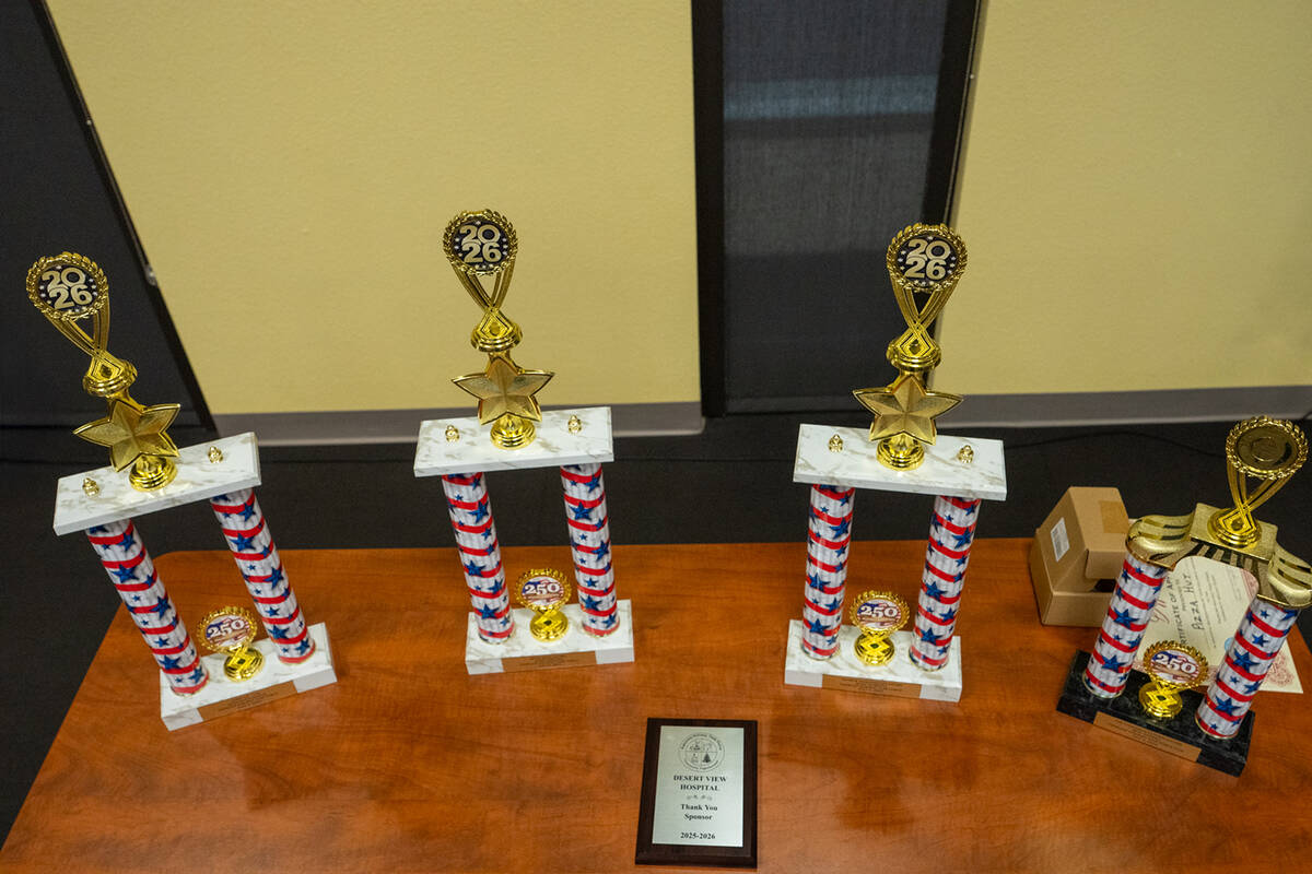Following the 4th of July Parade, a presentation ceremony was held to present the awards to thi ...