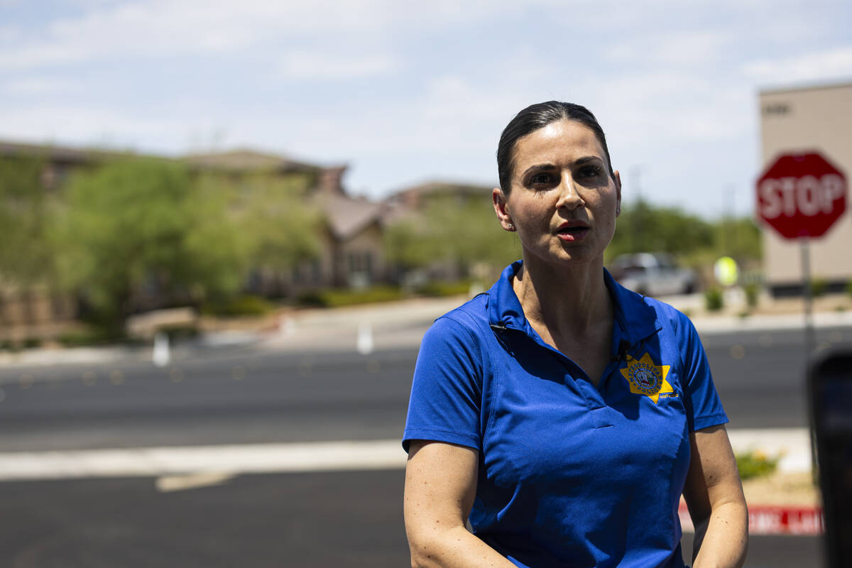 Metropolitan Police Department Lt. Monique Rodriguez talks about a homicide investigation on Su ...