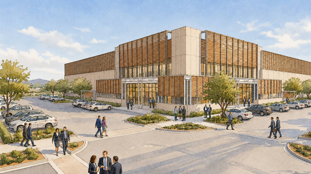 The Manse Technology Campus, shown in a rendering, is a proposed 900-acre data center facility ...
