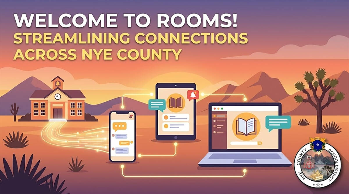 The Nye County School District announced that will now use Rooms (formerly EduRooms) instead of ...
