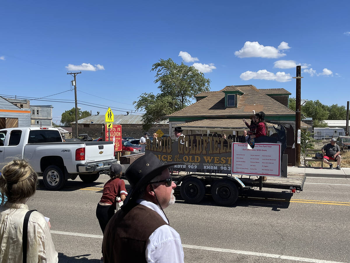 This year's Goldfield Days parade will begin at 10 a.m. on Saturday, Aug. 1. (Sharon Artlip/Spe ...