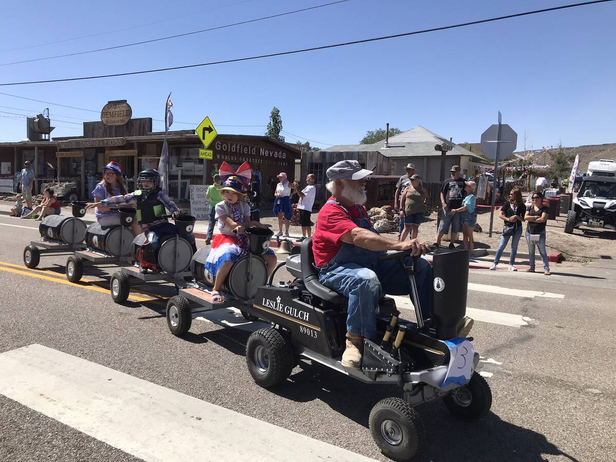 Goldfield Days' organizers said the event typically sees 500 to 600 visitors every year. (Sharo ...