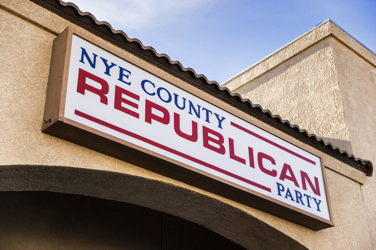 The Nye County Republican Party is hosting a general election debate event for local races on A ...