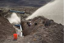 The $69.5 million infrastructure project aims to reduce Death Valley's water system malfunction ...