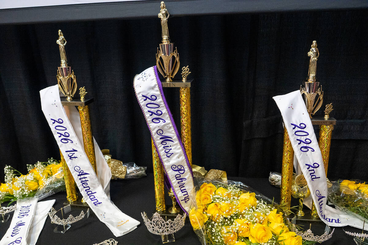 The Miss Pahrump Pageant is a longstanding local tradition that celebrated 50 years in the comm ...