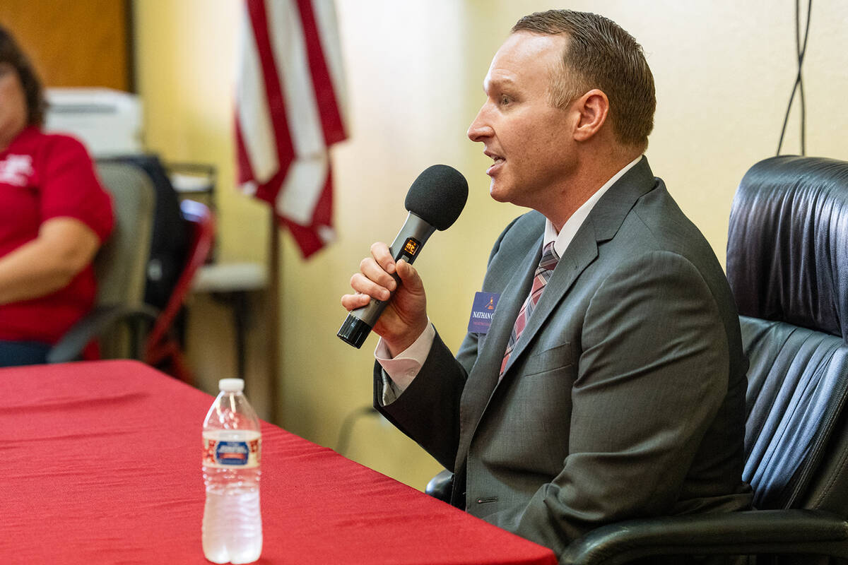 “I am running for District Court judge, Department 1, because your rights matter and you dese ...