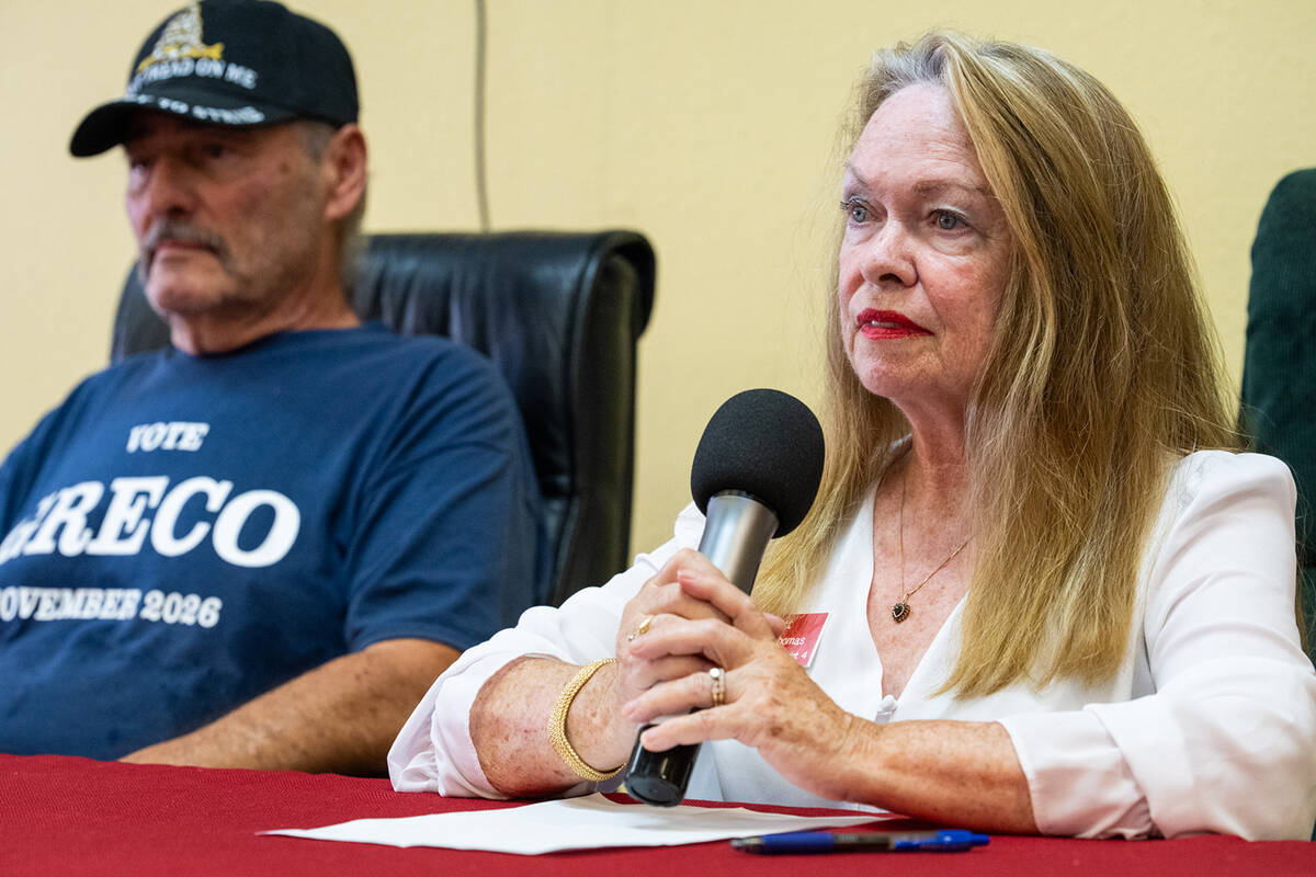 "There are some things here in Nye County that I believe are lacking in common sense in the pla ...