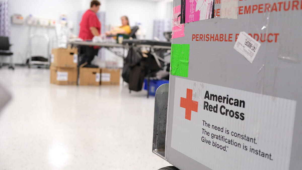 “Three people may not sound like a lot, but adding three donors to every blood drive across t ...