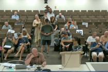 The Nye County Water District Governing Board's Thursday, August 6 agenda included a presentati ...