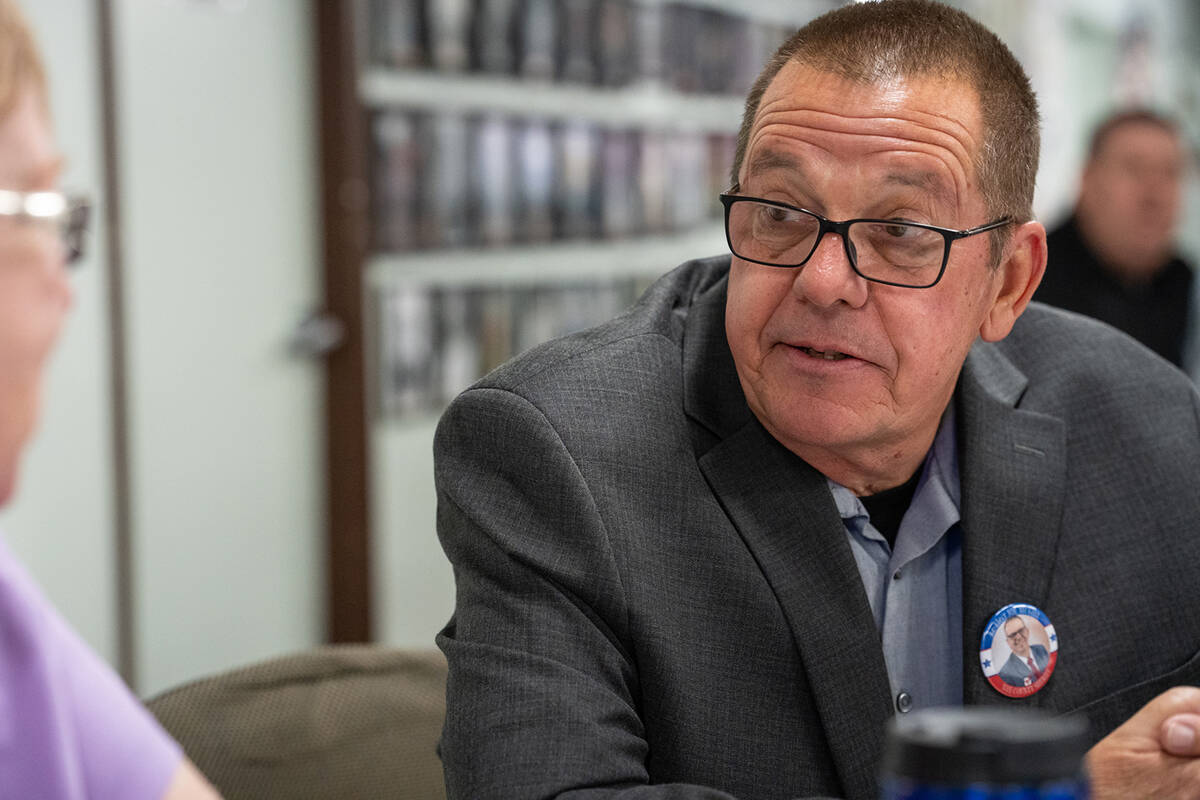 "I think it was very productive. I think that there were some very good questions," incumbent ...