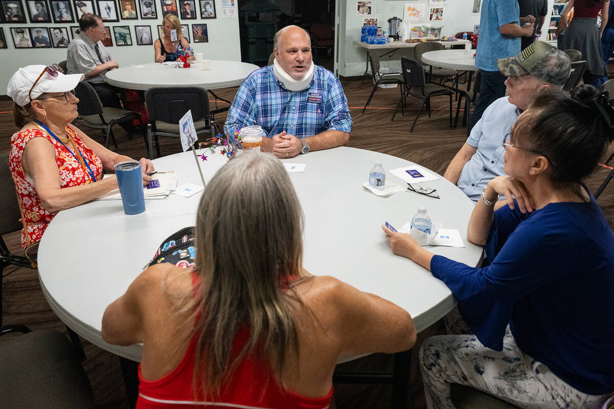 "It was fantastic. They asked a lot of good questions," Fifth Judicial District Court Departmen ...