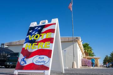 Nevada Secretary of State Francisco Aguilar reported an increase of active registered voters in ...