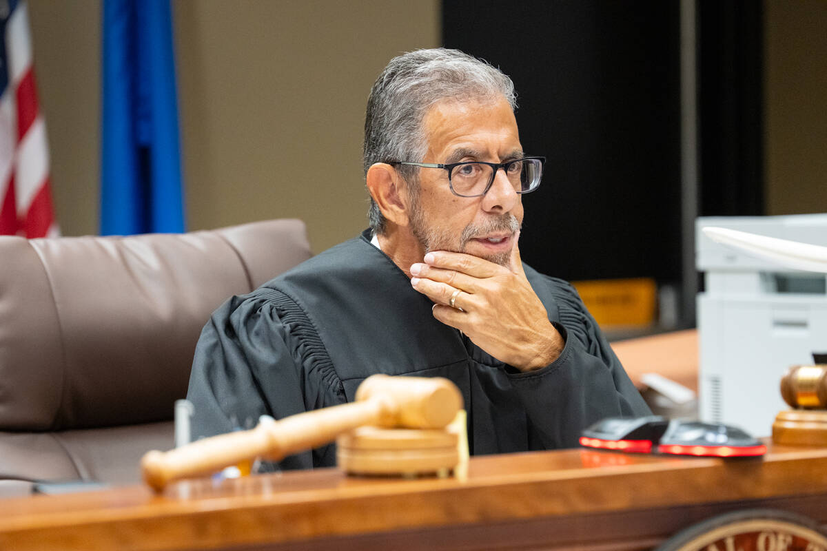 Senior Judge Michael Villani presided over the Aug. 20 Fifth Judicial District Court appearance ...