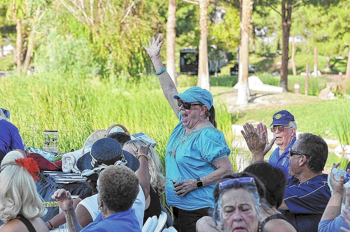 Horace Langford Jr./Pahrump Valley Times - Rotary Club cash extravaganza Sunday, $10,000.00 wi ...