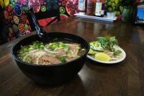 O Happy Bread is currently serving four different varieties of pho. A steak and brisket pho, a ...