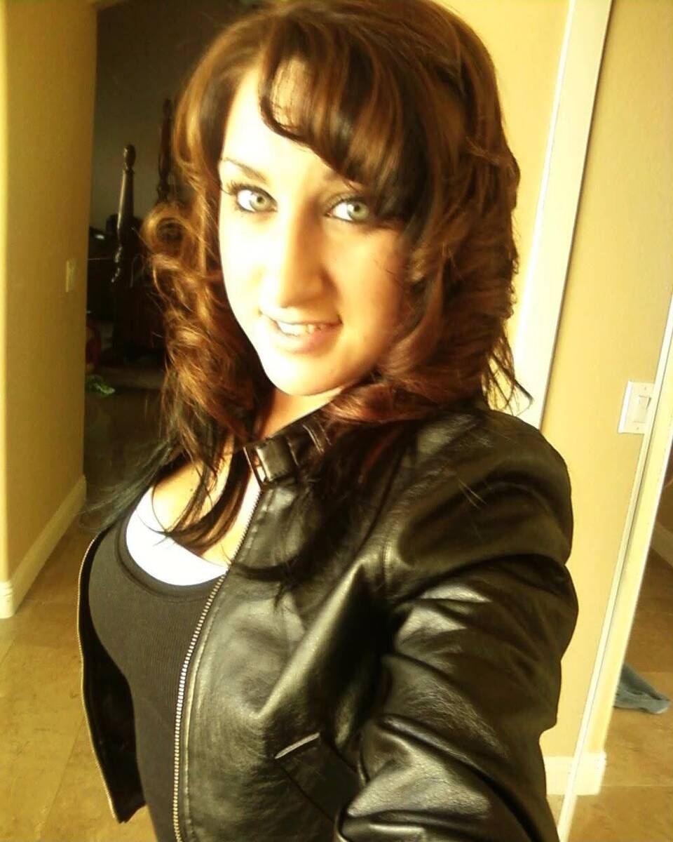 Stevie Miller, pictured, died in Nye County custody in June. Her fiancé is questioning why Nye ...