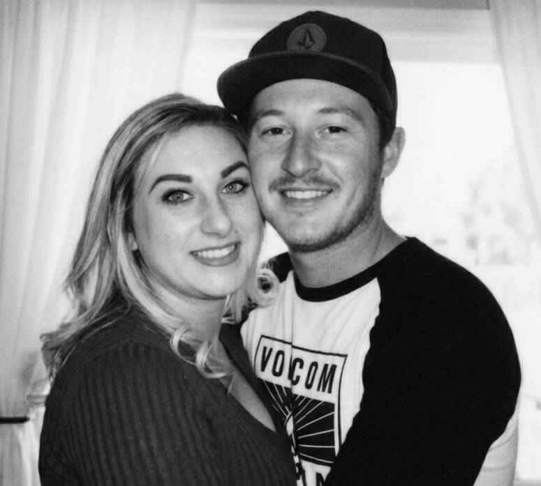 Matthew Rios and his fiancée, Stevie Miller, are pictured. Miller died in Nye County custody i ...