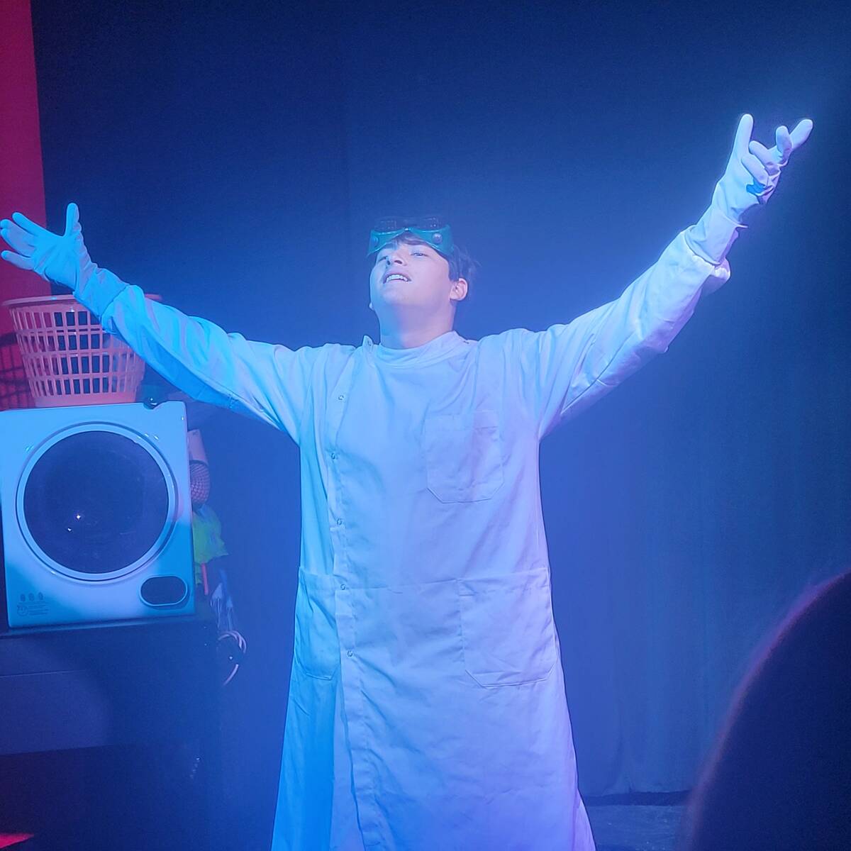 A sneak peek from “Dr. Horrible’s Sing-Along Blog” dress rehearsal. The premiere performa ...