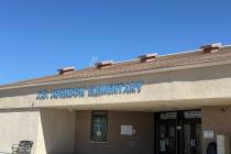 J.G. Johnson Elementary was one of the schools in Pahrump that was placed on a precautionary lo ...