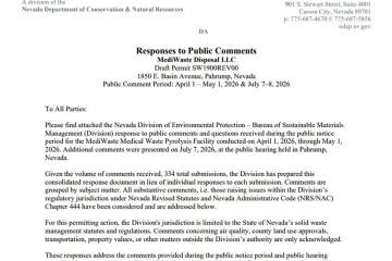 The Nevada Division of Environmental Protection - Bureau of Sustainable Materials Management ha ...