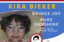 “What makes Kira extraordinary is the joy and warmth she brings into the lives of others," sa ...