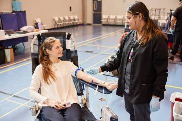 The Nye County Sheriff’s Office and Vitalant are holding a special Badge of Honor Blood Drive ...