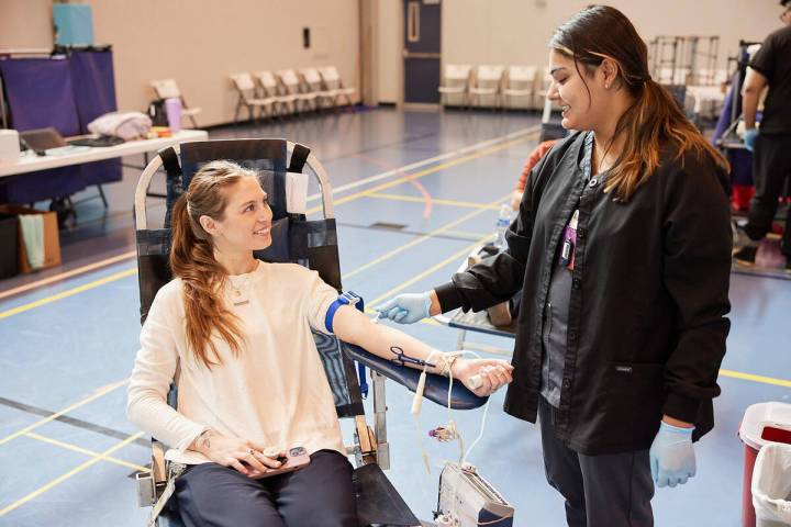 The Nye County Sheriff’s Office and Vitalant are holding a special Badge of Honor Blood Drive ...