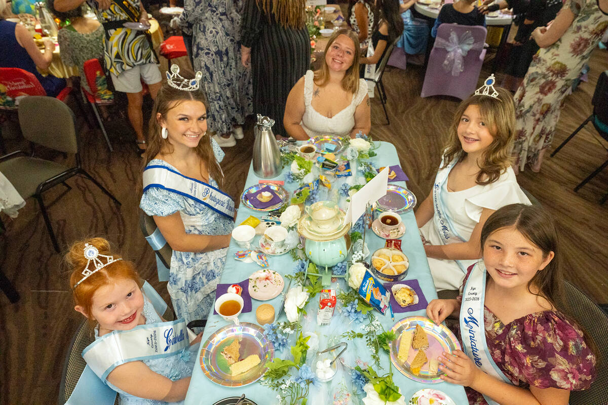 The Nye County Cinderella Girls were among the attendees at the MLK Scholarship Foundation's Su ...