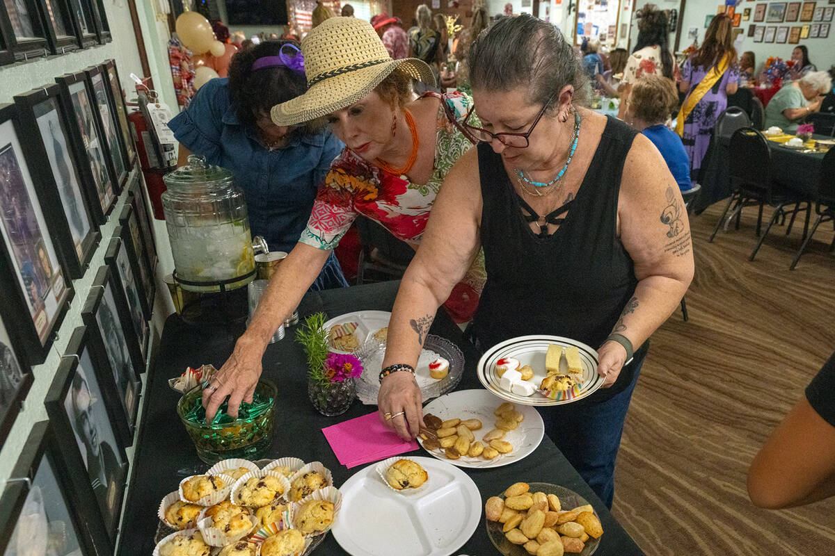 Pahrump MLK Scholarship Foundation Summer Tea. (John Clausen/Pahrump Valley Times)