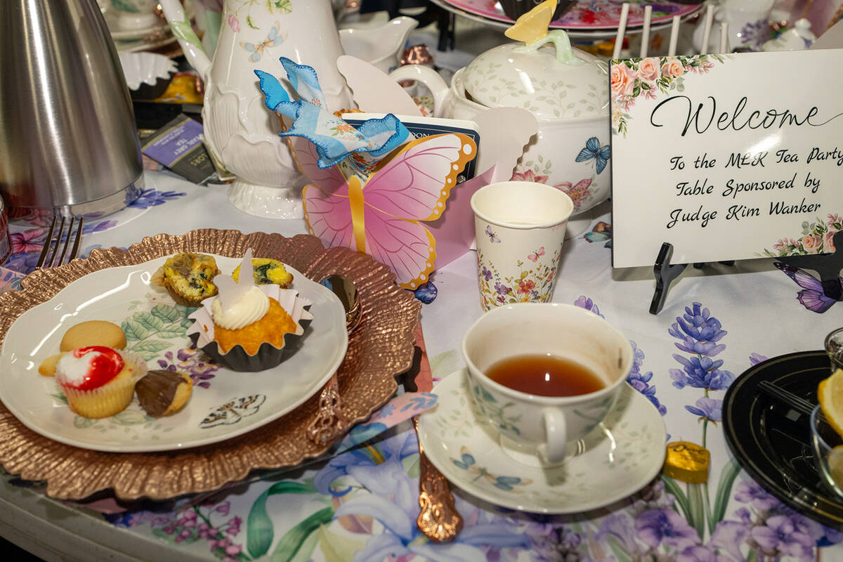 Pahrump MLK Scholarship Foundation Summer Tea. (John Clausen/Pahrump Valley Times)