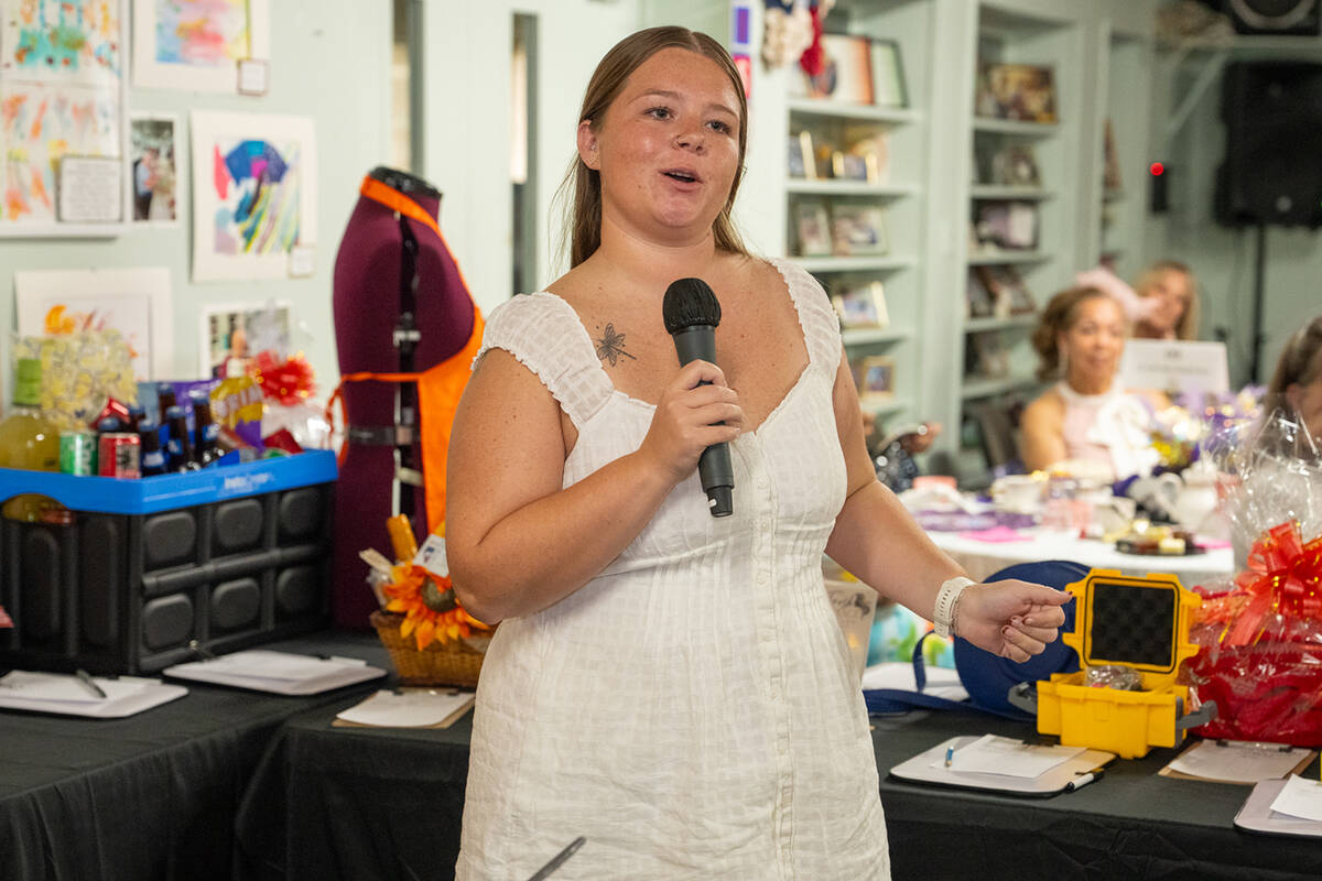 Toni Smith graduated from Pahrump Valley High and with the help of an MLK Scholarship Foundatio ...