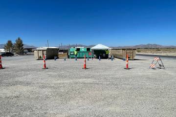 Residents now have access to an all-new drop-off location for their recyclables, with the town ...