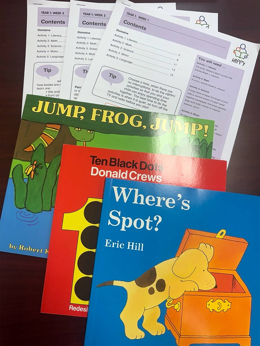 The HIPPY program from Sunrise Children's Foundation offers families of children ages two to fi ...