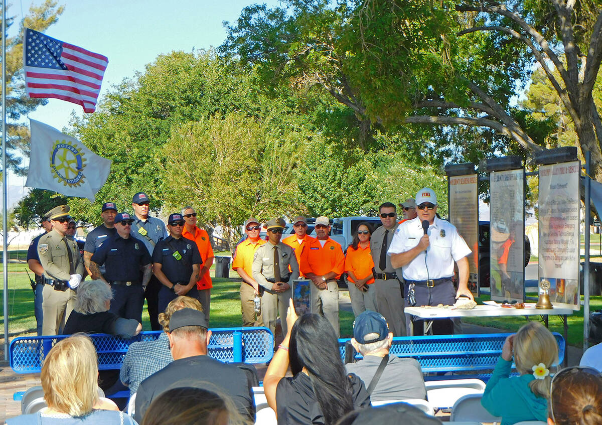 This Friday, the Pahrump community will come together for the annual 9/11 Memorial Ceremony at ...