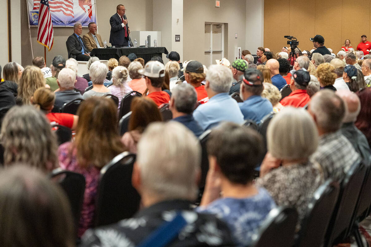 The Nye County Republican Club debates in September and October are set to highlight this year' ...