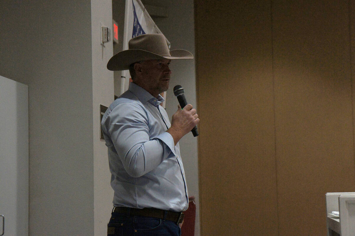Cody Whipple, the Republican nominee in this year's contest for Nevada’s Fourth Congressional ...