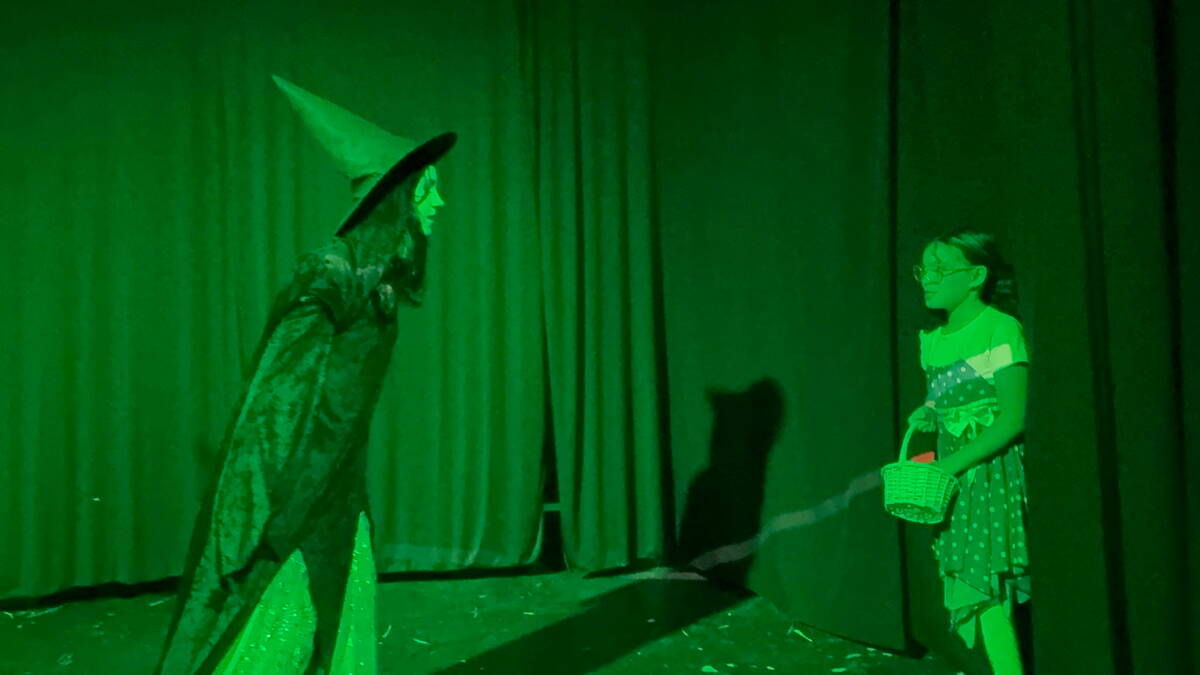 Local young performers bring Dorothy and the magical land of Oz to life on stage in a fun show ...