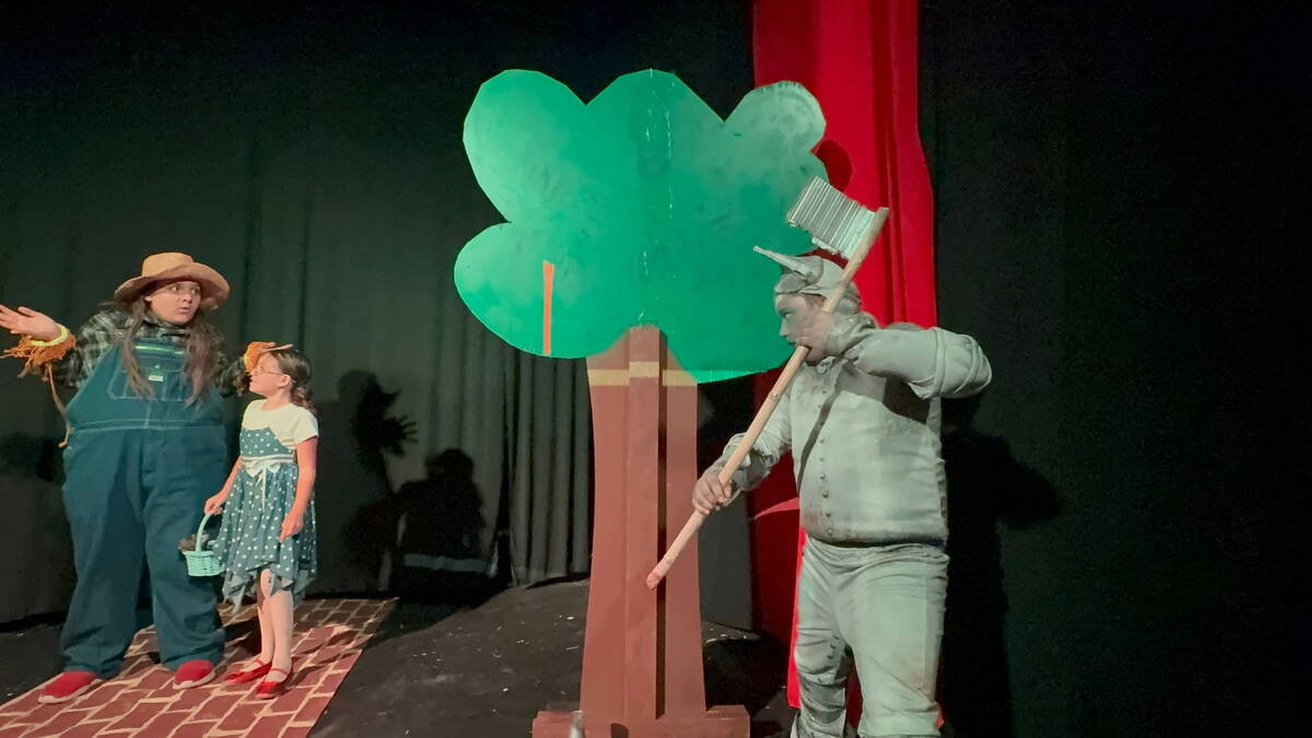 Final performances of The Wizard of Oz with Pahrump’s talented youth actors are this Friday, ...