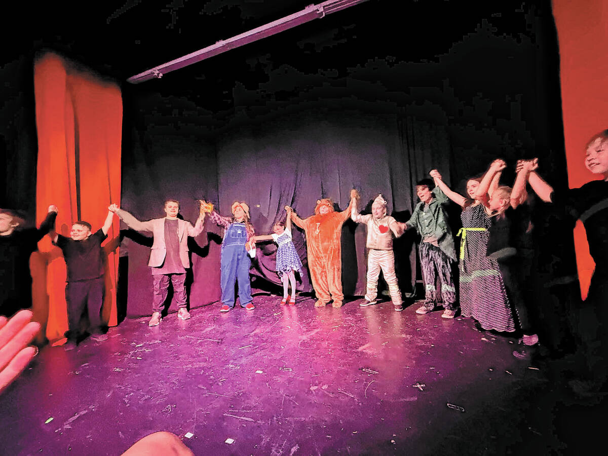 Final performances of The Wizard of Oz with Pahrump’s talented youth actors are this Friday, ...