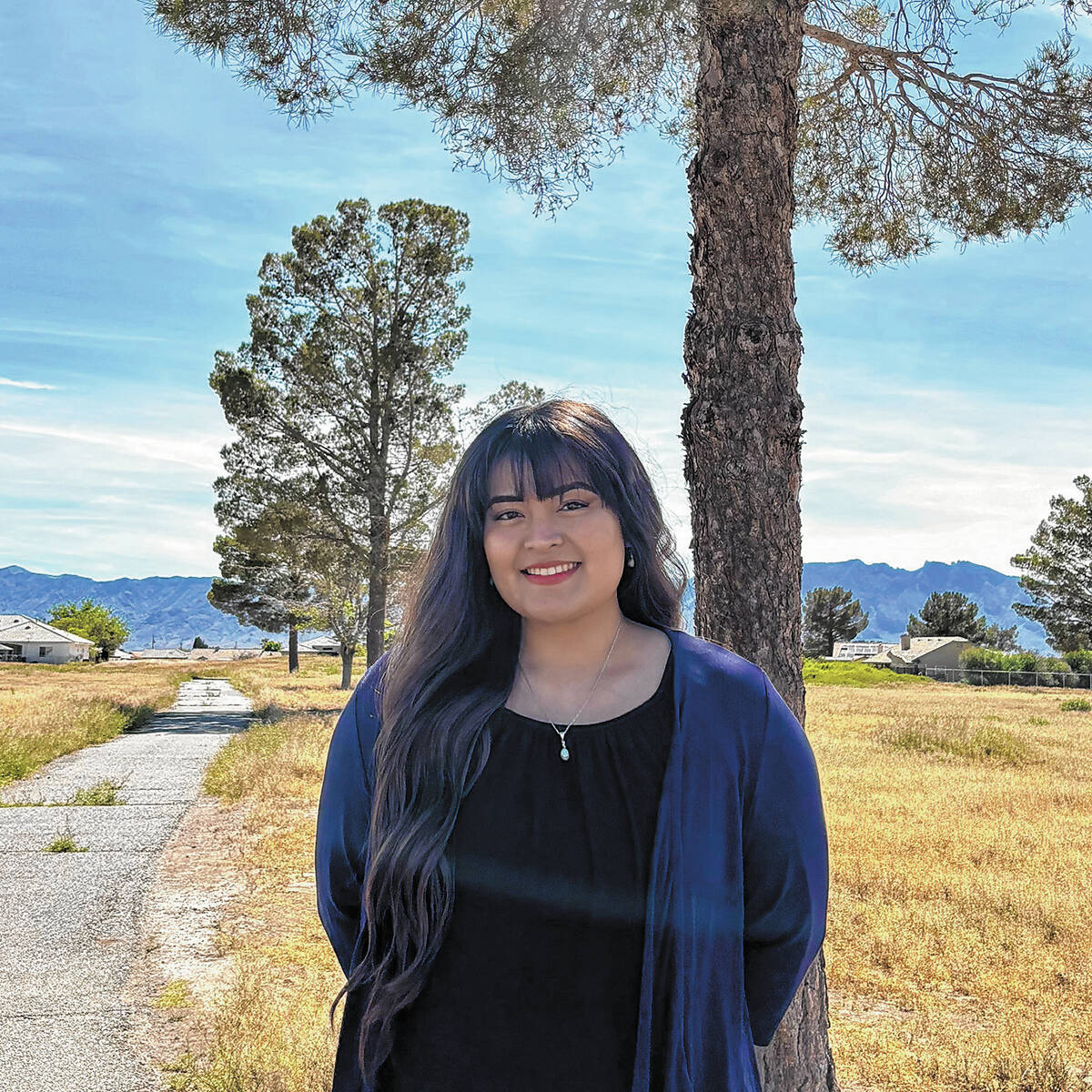 Desert View Hospital scholarship recipient KayLee Freitas is attending Touro University Nevada ...