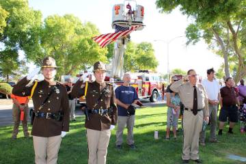 The Pahrump Valley Rotary Club hosted its 10th Annual 9/11 Memorial Ceremony on Friday, Sept. 1 ...
