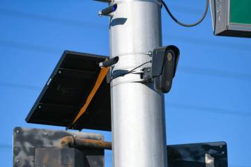 A Pahrump bill to ban the government use of automated license plate readers, such as the common ...
