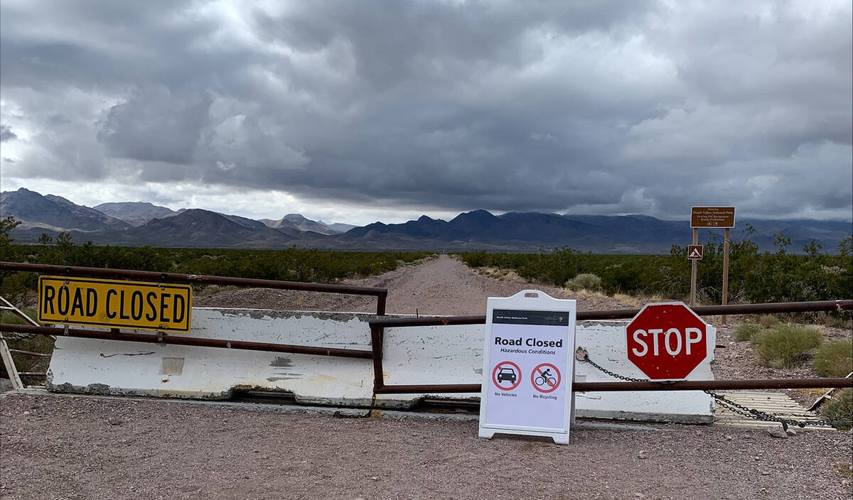 Titus Canyon Road's upcoming closure follows a temporary reopening that began in May of this ye ...