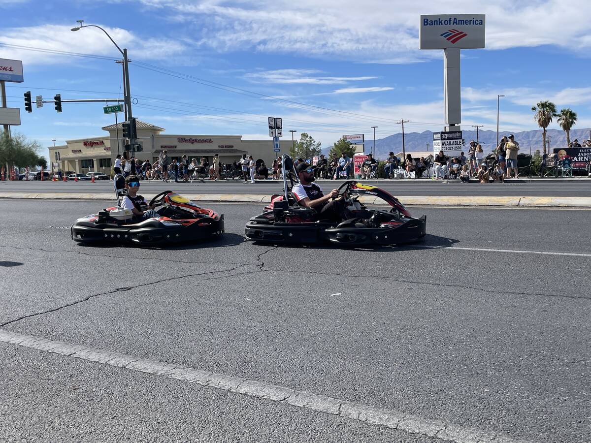 Spring Mountain Karting Complex showcased two of their rumbling performance karts at the Fall F ...
