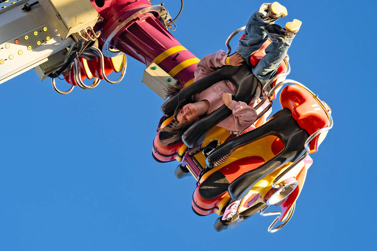 The Fall Festival carnival furnished by Brown's Amusements included 29 rides this year, includi ...