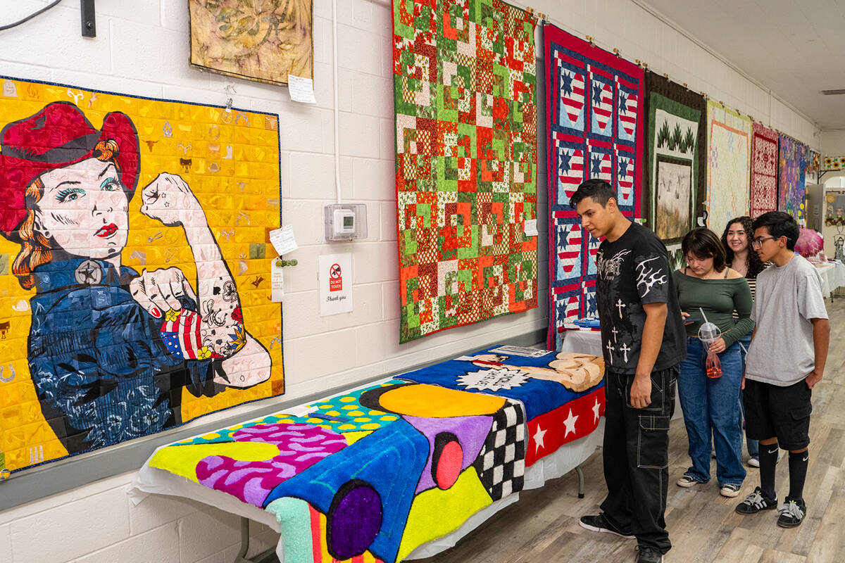 The Bob Ruud Community Center was taken over by color, design and creativity during the Fall Fe ...