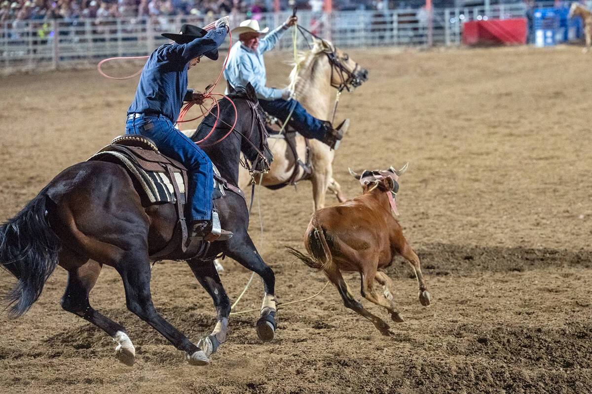The Pahrump Fall Festival Rodeo took place Friday and Saturday, Sept. 25 and 26 inside McCullou ...